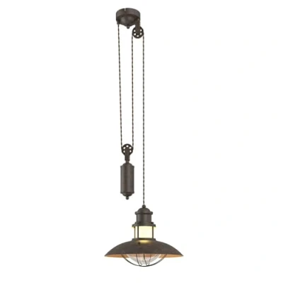 Image of Ceiling Lightdimmable &#039;Louisanne&#039; made of Metal for Hallway
