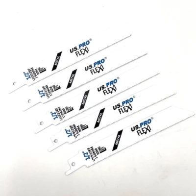 Image of US PRO Tools 5 X 150MM Reciprocating Saw Blade for Metal US922EF 9134