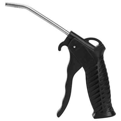 Image of 1/4&quot; Stainless Steel Elbow Air Blow Gun Compressor Duster Industrial Dust Removing Cleaning Tool
