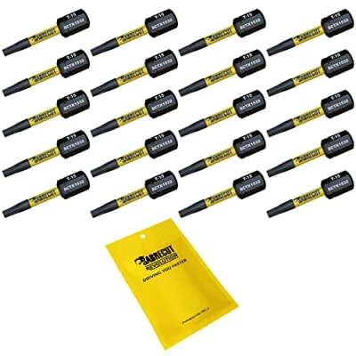 Image of 20 x SabreCut SCTX1532_20 32mm T15 TX15 Magnetic Impact Screwdriver Driver Bits Set Torx Heavy Duty Compatible with Dewalt Milwaukee Bosch Makita and More