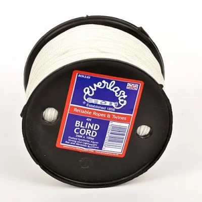 Image of Everlasto White Nylon Blind Cord 2.5mm x 100M