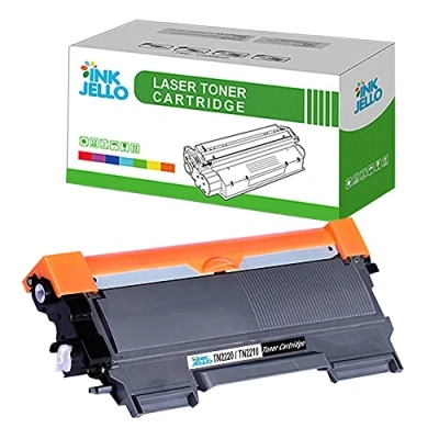 Image of InkJello Compatible Toner Cartridge Replacement for Brother DCP 7060D 7065DN 7070DW Fax 2840 2940 HL 2240 2240D 2250DN 2270DW MFC 7360N 7460DN 7460N 7860DW TN2220 (Black, 1 Pack)