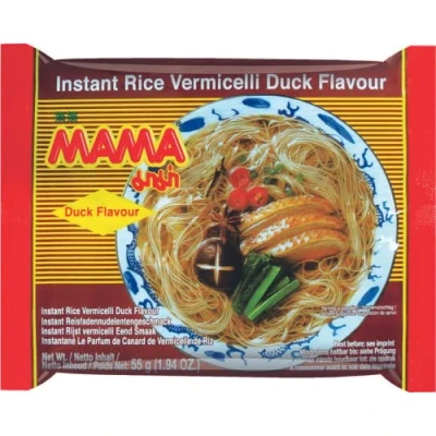 Image of MAMA Instant Rice Vermicelli Duck, 55 g Pack of 30