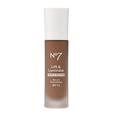 Image of No7 Lift &amp; Luminate TRIPLE ACTION Serum Foundation 30ml Calico 610W