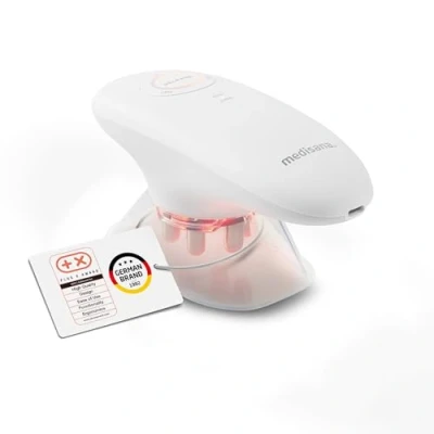 Image of medisana VC 150 Cupping Massager for Beautiful &amp; Firm Skin, Cellulite Tool with Vacuum Massage, EMS red Light, Anti Lymphatic Drainage, Increases Fascia Flexibility