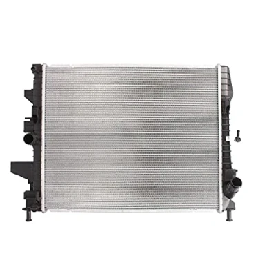 Image of R21617 Engine radiator NISSENS 606446 Aluminium 547mm 449mm 26mm with gaskets/seals without expansion tank, frame Brazed cooling fins