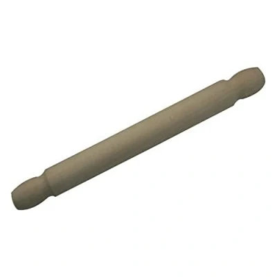 Image of Apollo Rolling Pin 40cm, Wood, Brown, 40 x 6.6 6.4 cm