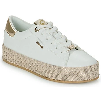 Image of Tamaris Trainers, Women&#039;s, Size: 6.5, White/gold shoes