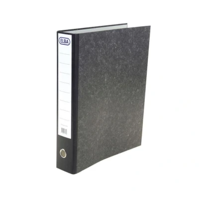 Image of Elba 70mm Lever Arch File Upright A3 Black