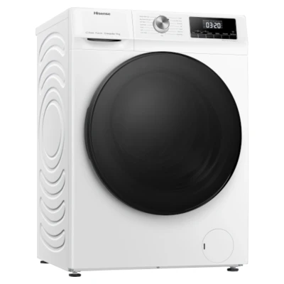 Image of Hisense 3 Series WFQA9014EVJM Freestanding 9 KG Front Load Washing Durable Inverter Machine Steam Wash Quick 15 Programs 1400 RPM White Energy Rating A