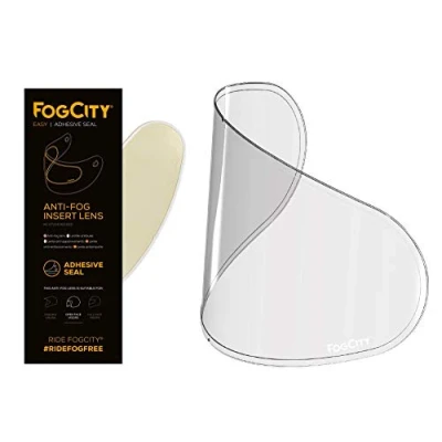 Image of MOTORBIKE HELMETS FOGCITY ANTI Fog VISOR INSERT Universal Resistant Fits All Non Pinned Open Face And Full Visors Helmet