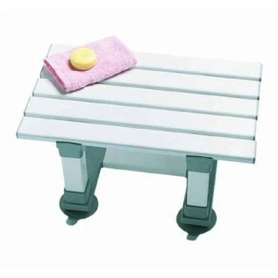 Image of Aidapt Plastic 8&quot; Slatted In Bath Seat with Suction Cups