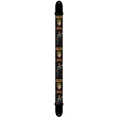 Image of Perri&#039;s Leathers LPCP 8088 David Bowie Guitar Strap, Ziggy Stardust