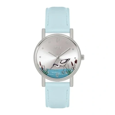 Image of Tikkers RSPB Women&#039;s Blue Avocet Printed Dial Watch