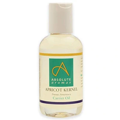Image of Absolute Aromas Apricot Kernel Oil 150ml Pure, Natural, Vegan and Cruelty Free Moisturising Carrier for Body Facial Massage