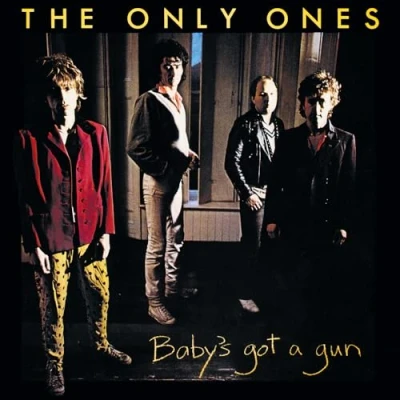 Image of The Only Ones Baby&#039;s Got A Gun Silver &amp; Black Marbled vinyl 180 Gram 2024 UK LP MOVLP3566