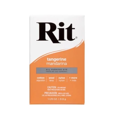 Image of Rit Dye Powder Tangerine, fabric, Multi, 1