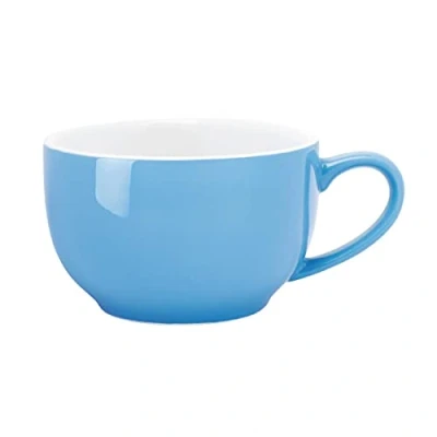 Image of Olympia CAF� Coffee Cup Blue 228Ml Innovative Design with New Useful Features
