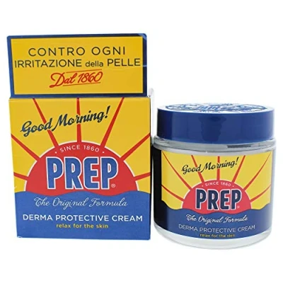 Image of PREP: Derma Protective Cream, Paraben Free * 2.53 Fluid Ounce (75ml) Jar (Pack of 2) [ Italian Import ]