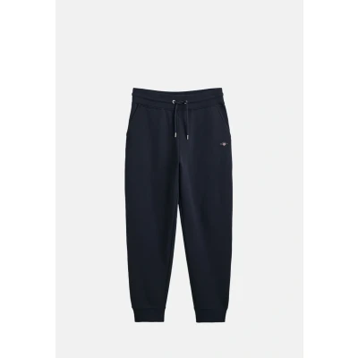Image of GANT REG Shield Tracksuit bottoms, Men&#039;s, Size: XS, Evening blue