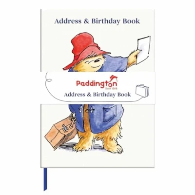 Image of Museums &amp; Galleries Paddington Bear Address Birthday Book