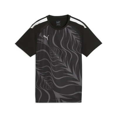 Image of Puma individualLIGA Graphic Jersey Jr Black