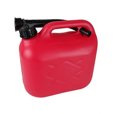Image of All Ride 871125200936 Jerry Can with Tap Red Flexible 5L 300g