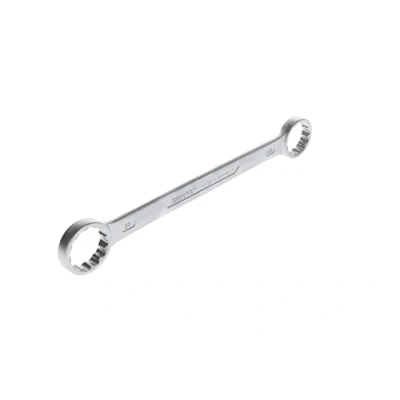Image of GEDORE Double ended ring Spanner, AF 46+50 mm, Straight, Flat, Slender, Bi hex, UD profile, 4 46x50