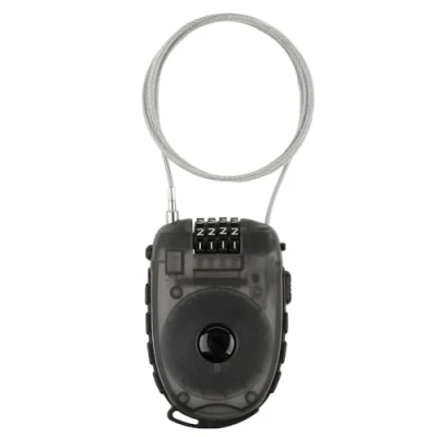 Image of M Wave Roll up Cable Lock with digits Black