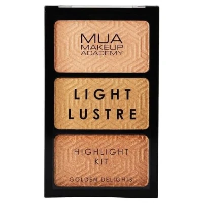Image of MUA Light Lustre Highlight Kit 9g Golden Delights