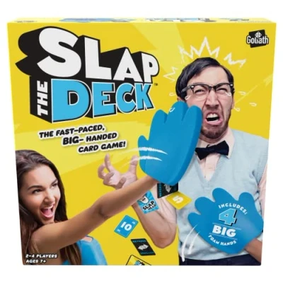 Image of Slap the Deck: Your Friends And Yourself to Win! Party Games For 2 4 Players Ages 7+
