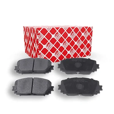 Image of 044650D130, 0446552240, 0446552270, 0446552300, 0446552310 Brake pad set FEBI BILSTEIN 116401 Front Axle with anti squeak plate