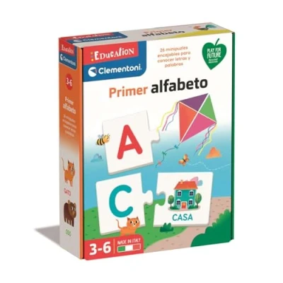 Image of Clementoni 55315 My alphabet Set, multicoloured