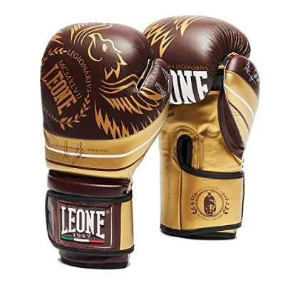 Image of LEONE 1947 Legionarivs Boxing Gloves Unisex Adult, Bordeaux, 10 oz