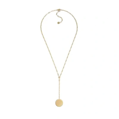 Image of Fossil Women&#039;s HERITAGE Gold Stainless Steel Necklace, JA7258710
