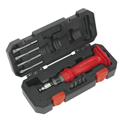 Image of Sealey Premier Impact Driver Set 10pc Heavy Duty Protection Grip