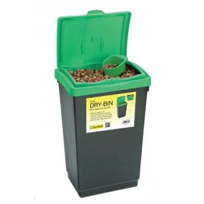 Image of 47 L/Litre Heavy Duty Plastic Birds Dog Cat Litter Box Pet Food Storage Container Dry Bin With Scoop