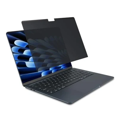 Image of Kensington MagPro Elite Magnetic Privacy Screen Filter for MacBook Air 15&#039;&#039; (M2, 2023) Removable Protector, Anti Glare, Blue Light Reduction, Designed Exclusively 15&quot; (K58306WW)