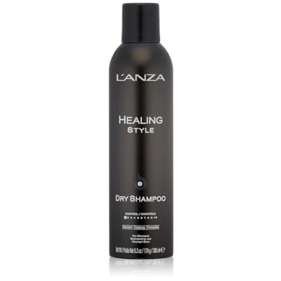 Image of L&#039;ANZA Healing Style Dry Shampoo for Oily Hair, Volume and Fullness Cleansing Hair Volumizer, with Long lasting Absorption Refresh &amp; Volumize No Residue (6.3 Fl Oz)