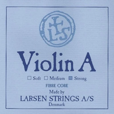 Image of Larsen violin strings Original Synthetic,Fibre Core A Alu strong