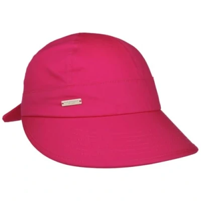 Image of Seeberger Women&#039;s Flat Cap Red Fuchsia