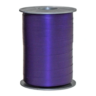 Image of C.E. Pattberg Gift Ribbon lilac Matt, 200 m In Paperlook For Wrapping Gifts, 10 mm Width, Create Beautiful Floral And Baby Shower Decorations, Pastel Balloon Ribbons Every Occasion