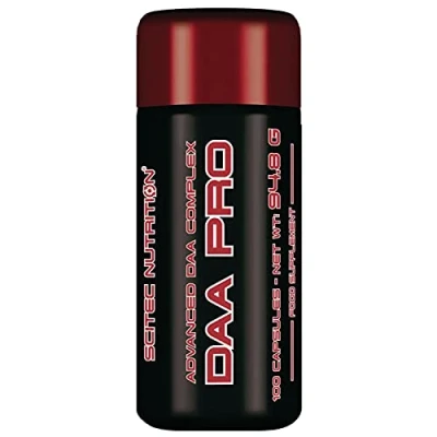 Image of DAA PRO D Aspartic Acid Testosterone Booster for Men Anabolic Pills Muscle Mass Growth (100 Capsules)