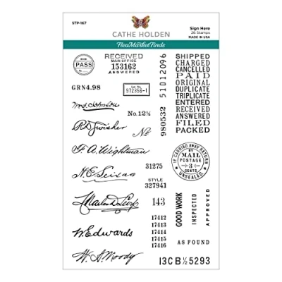 Image of Spellbinders Sign Here, ONE