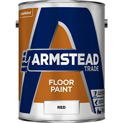 Image of Armstead 5218612 5L Trade Floor Paint Red