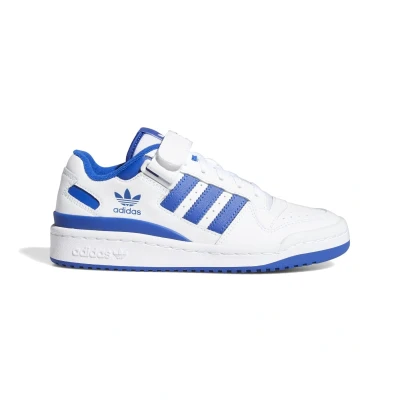 Image of adidas Originals Forum Unisex Trainers for kids, Size: 3, White Leather and textile