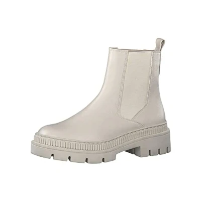 Image of MARCO TOZZI Women&#039; 2 25822 29 Chelsea Boot, cream, 7.5 UK