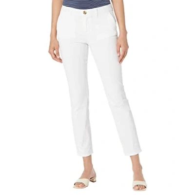 Image of Tommy Hilfiger Women&#039;s Hampton Chino Pants, White, 8