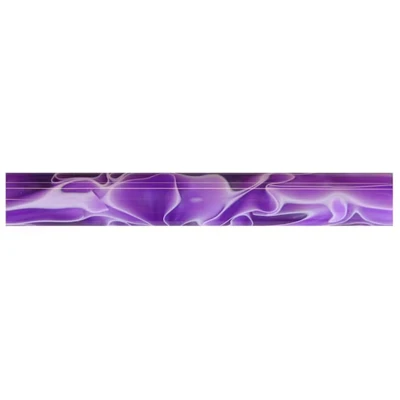 Image of Charnwood AR03 Acrylic Pen Blank Dark Orchid With White Swirl