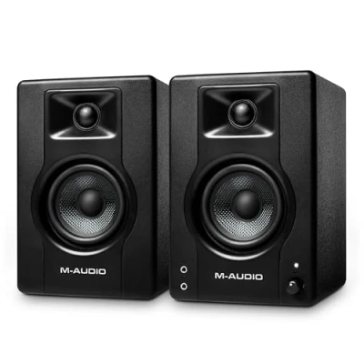 Image of M Audio BX3 3.5&quot; Studio Monitors, HD PC Speakers for Recording and Multimedia with Music Production Software, 120W, Pair